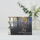 Roman Pool in Hearst Castle, Californië Briefkaart (Staand voorkant)