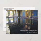 Roman Pool in Hearst Castle, Californië Briefkaart (Voorkant / Achterkant)