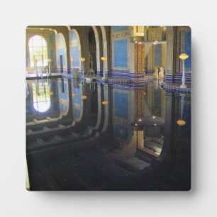 Roman Pool in Hearst Castle, Californië Fotoplaat