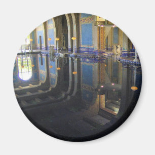 Roman Pool in Hearst Castle, Californië Magneet