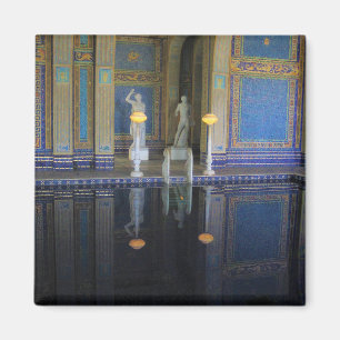 Roman Pool in Hearst Castle, Californië Magneet