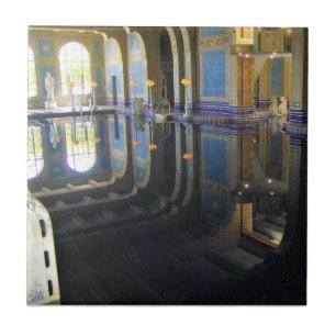 Roman Pool in Hearst Castle, Californië Tegeltje