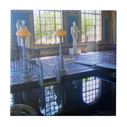 Roman Pool in Hearst Castle, Californië Tegeltje (Voorkant)