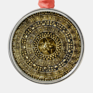Roman Shield Metalen Ornament