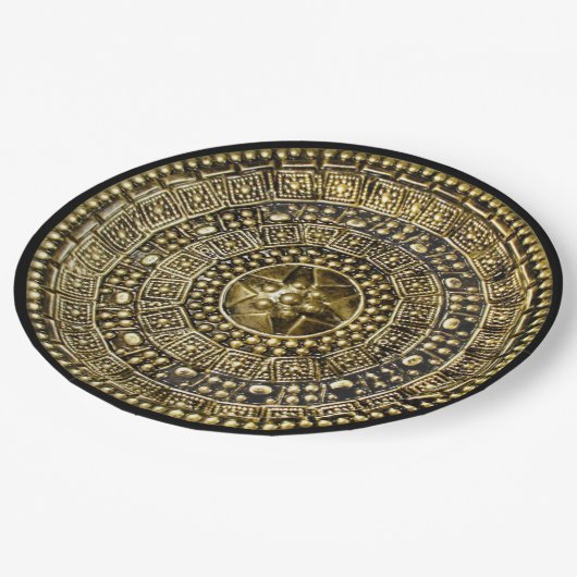 Roman Shield Papieren Bordje (Gekanteld)