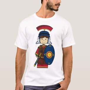 Roman Soldaat met het T-shirt Shield