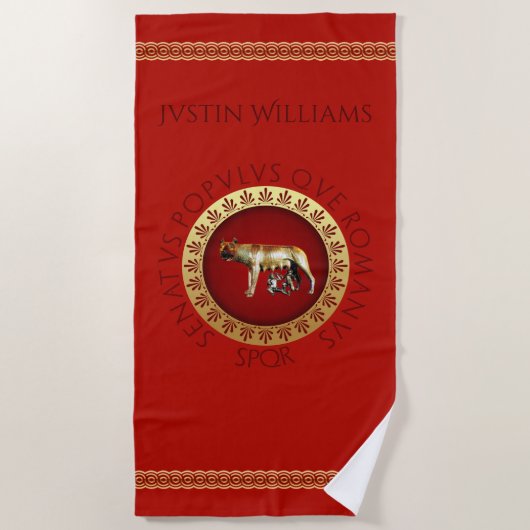 Roman Strandlaken (Voorkant)