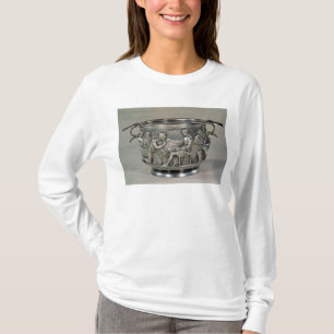 Roman zilvergilt drink beker t-shirt