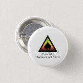 Romance 404 ronde button 3,2 cm (Voorkant /achterkant)