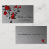 Romance Auteur Visitekaartje (Voorkant / Achterkant)