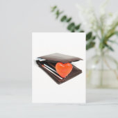 Romance behangselaar briefkaart (Staand voorkant)