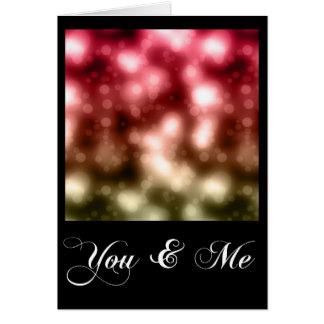 Romance Bokeh Pattern Kaart 1