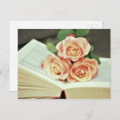 Romance Book Briefkaart, Book Briefkaart (Voorkant / Achterkant)