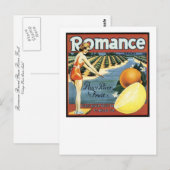 Romance Brand Peace River Fruit Briefkaart (Voorkant / Achterkant)