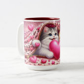Romance brasseuse : La Saint Valentin Café Mug (Devant gauche)