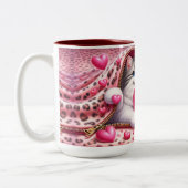 Romance brasseuse : La Saint Valentin Café Mug (Gauche)