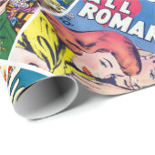 Romance Comic Book Hoesje Collage Cadeaupapier (Rol Hoek)
