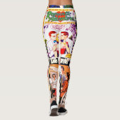 Romance Comic Book Hoesje Collage Leggings (Achterkant)