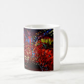 Romance cosmique Baiser Art classique Mug blanc (Devant droit)