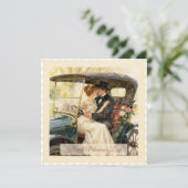 Romance dans une voiture victorienne – Carte de la (Debout devant)