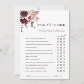 Romance d'automne sur ou sous une carte modifiable (Devant)