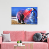 Romance Decor Canvas Afdruk (Insitu (Woonkamer))