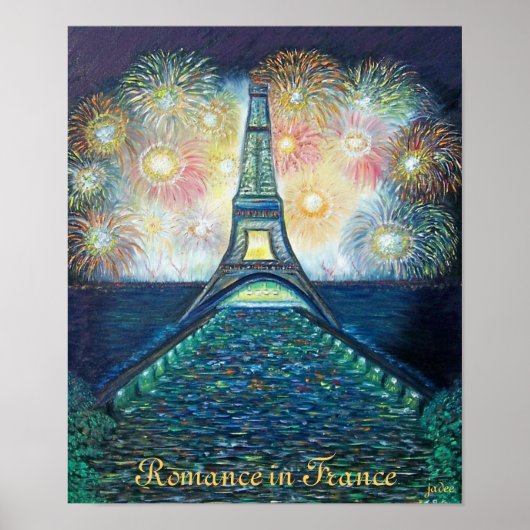 Romance en France Poster imprimé (Devant)