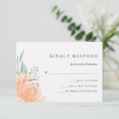 Romance florale rustique | Réponse du Mariage (Debout devant)