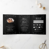 Romance gothique "Ensemble avec" RSVP MENU #2 (Intérieur)