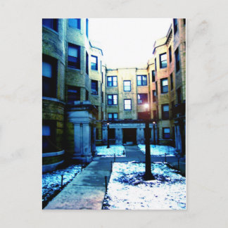 Romance in Chicago door Rossouw Briefkaart