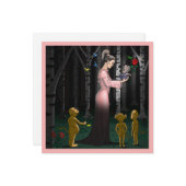 Romance in het sprookjesbos kaart (Voorkant / Achterkant in situ)