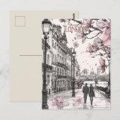 Romance in Londen Briefkaart (Voorkant / Achterkant)