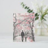 Romance in Londen Briefkaart (Staand voorkant)