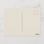 Romance in Londen Briefkaart (Achterkant)