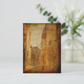 Romance in steen briefkaart (Staand voorkant)