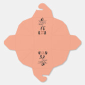 Romance is slechts een dans verwijderd bedankdoosjes (Ongevouwen)