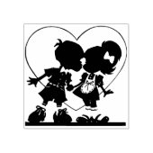 romance kunststempel 	rubberstempel (Afrduk)