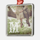 Romance Liefde Monogram Initiaal Ornament (Links)