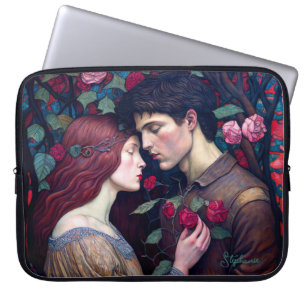 Romance Lovers Couple Laptop Sleeve