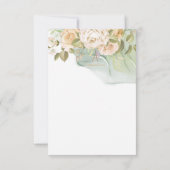 Romance Mariage Merci Carte photo (Dos)