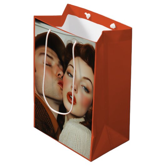 Romance Medium Cadeauzakje (Voorkant Gekanteld)