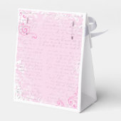 Romance met bijbelvers bruiloft Bedankdoosjes (Achterkant)