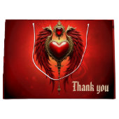 romance met hart en vleugels. groot cadeauzakje (Voorkant)