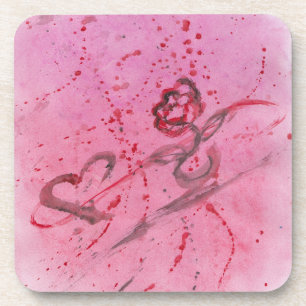 Romance onderzetter set