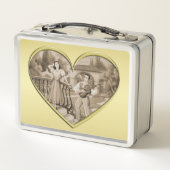  Romance paar, man en vrouw, goud (Achterkant)