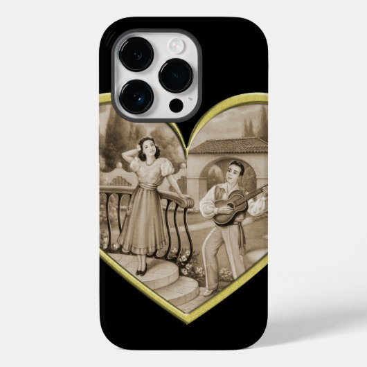 Romance paar, man en vrouw liefde Case-Mate iPhone Case (Achterkant)