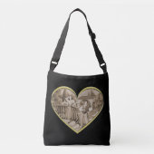 Romance paar, man en vrouw liefde Crossbody Tas (Voorkant)