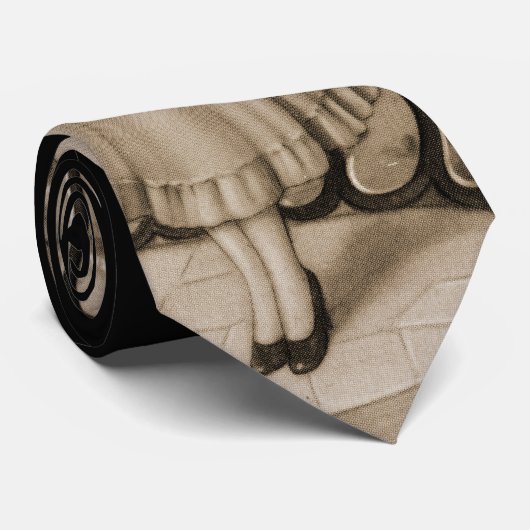 Romance paar, man en vrouw liefde Stropdas (Opgerold)