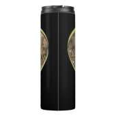  Romance paar, man en vrouw liefde Thermosbeker (Achterkant)