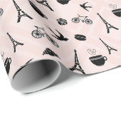 Romance Parijs Cadeaupapier (Rol Hoek)